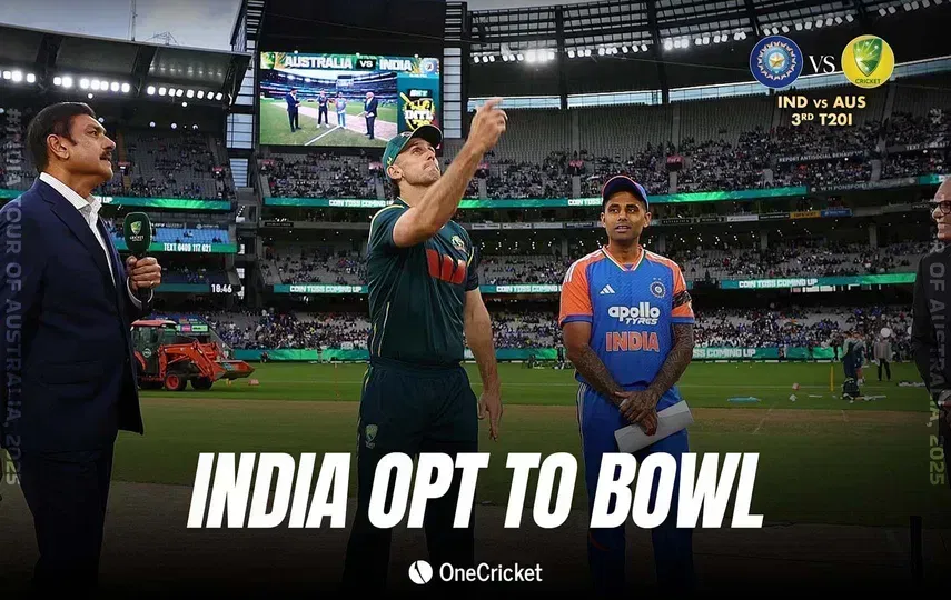 AUS vs IND live updates: 3rd T20I match score, live streaming, toss update, highlights